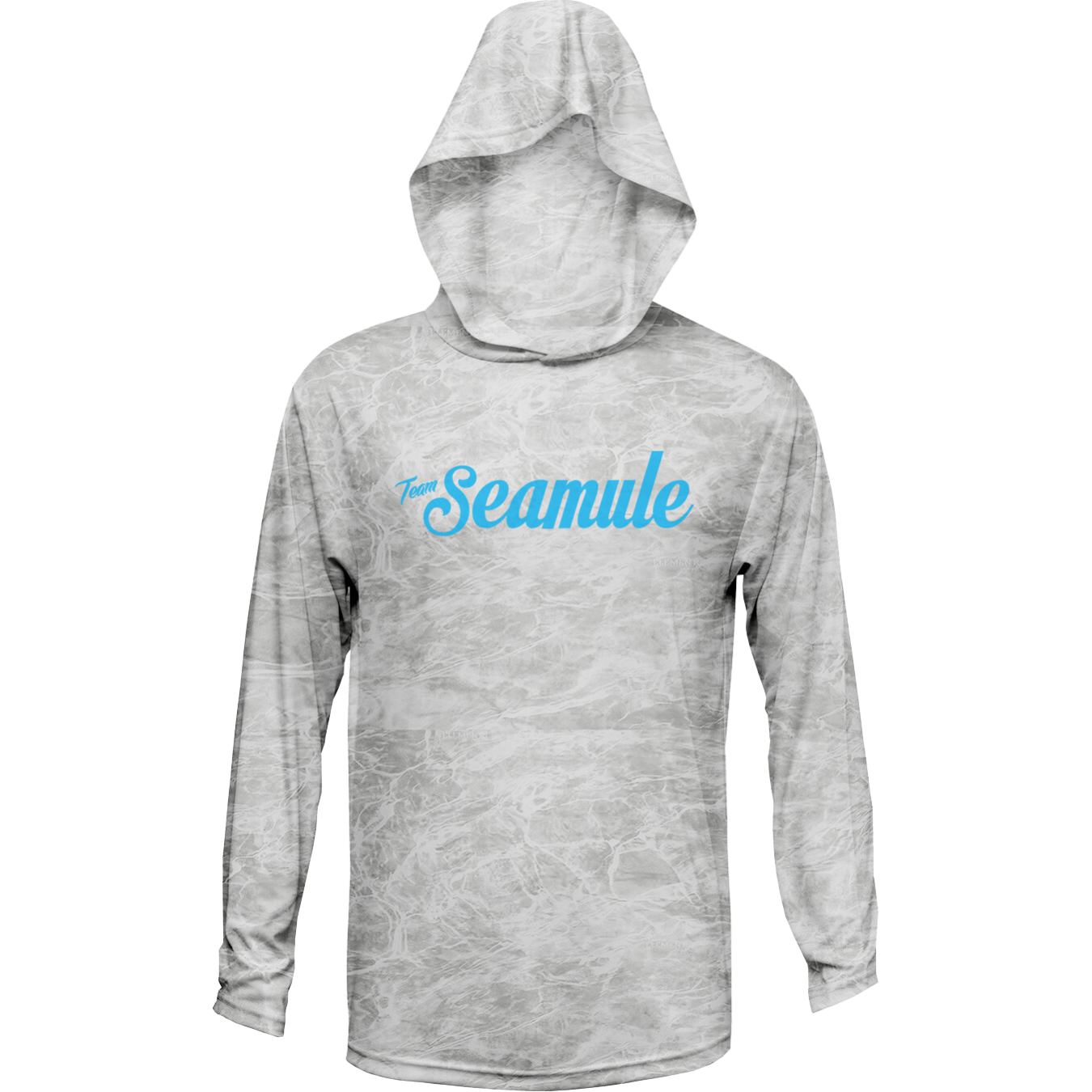 "Team Seamule" Men's Performance Hooded Long Sleeve