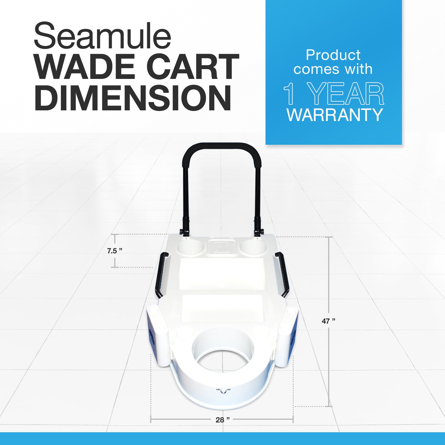 sandbar float cart