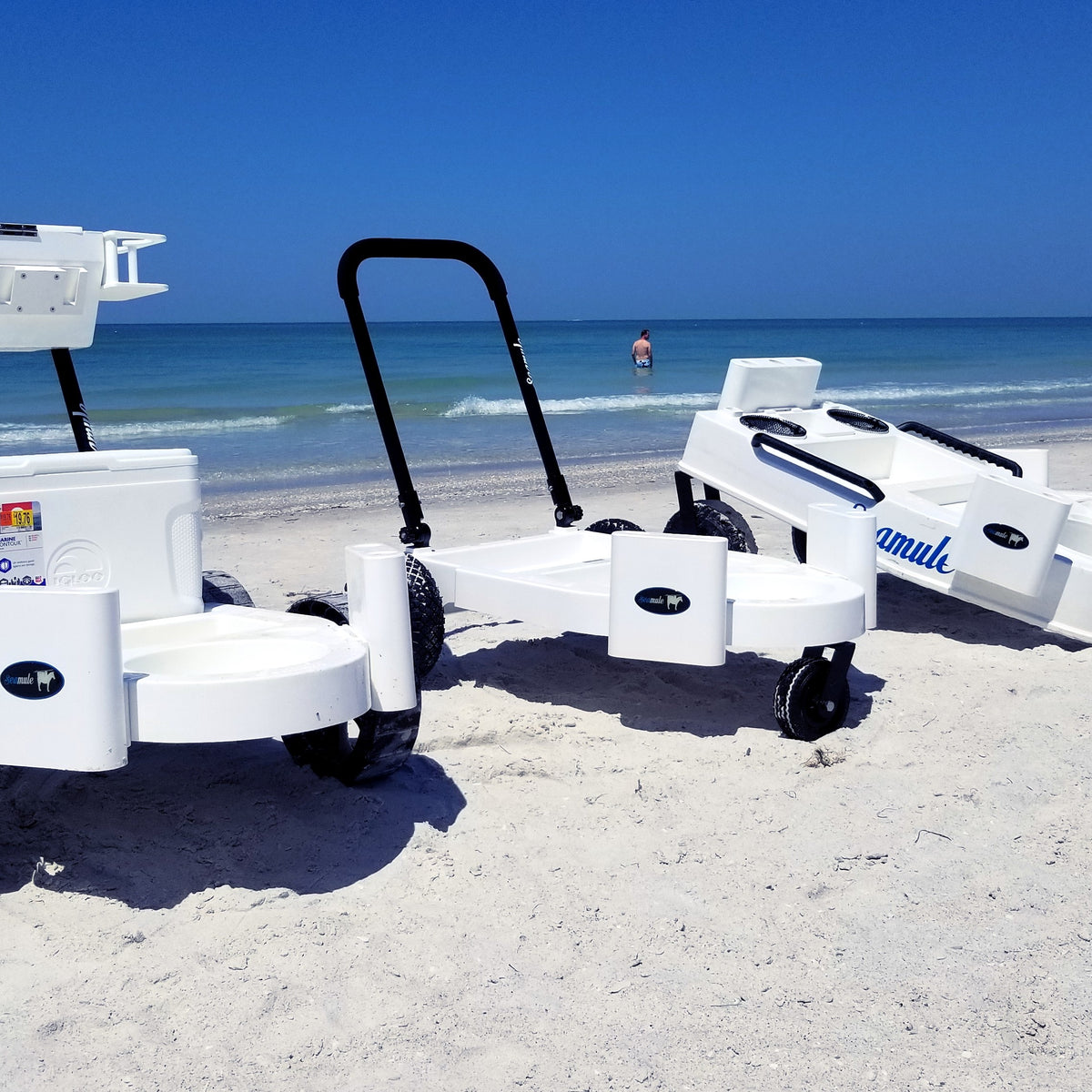 Seamule Beach and Wade Fishing Carts Review - The Beach Angler