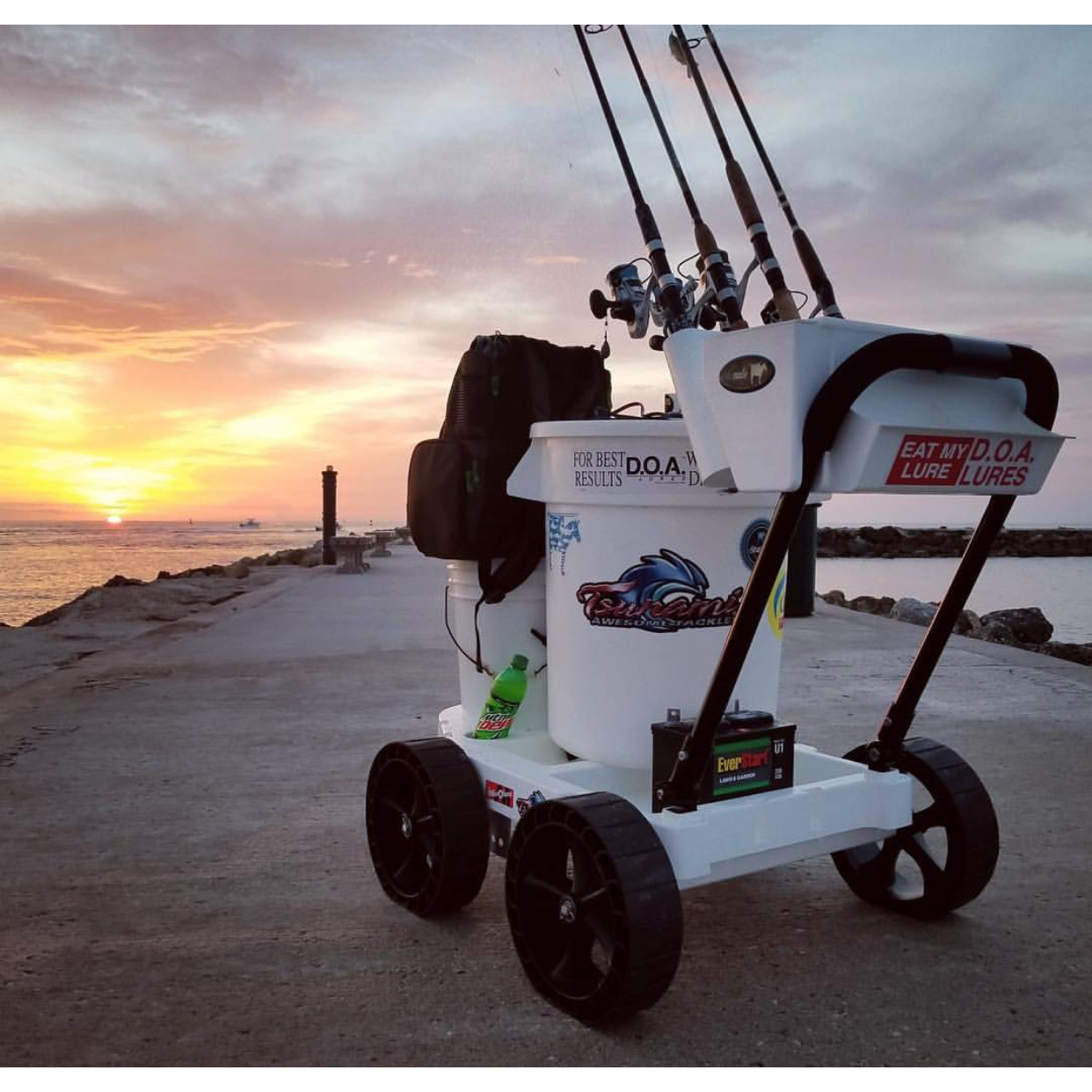 fishing beach carts