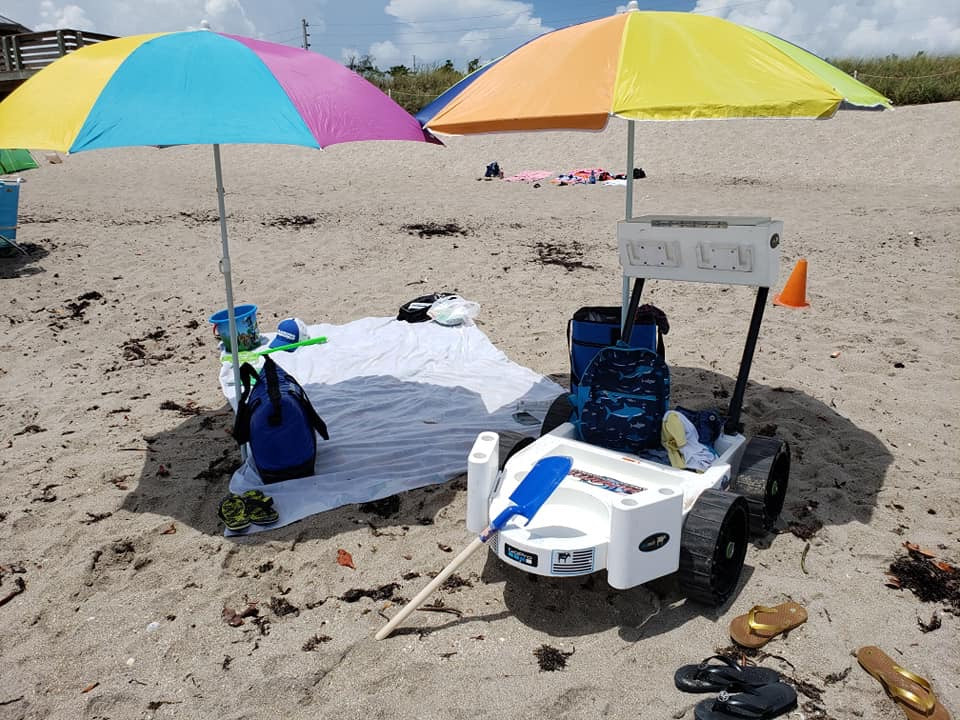 beach cart for sand